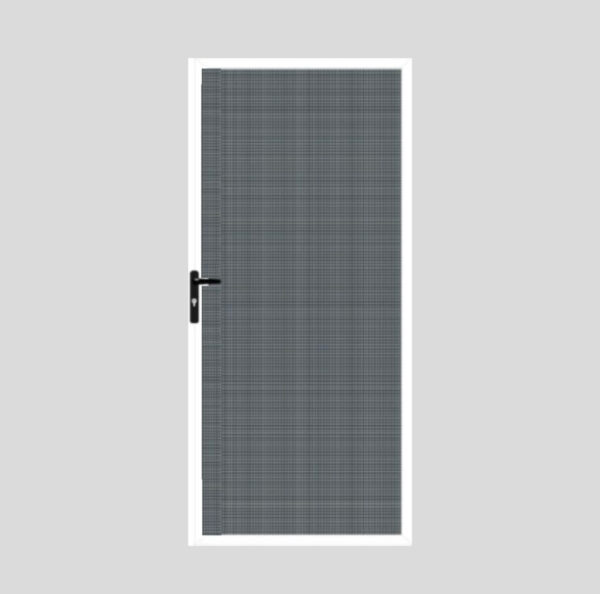 Slimline Single Hinged Security Screen Door